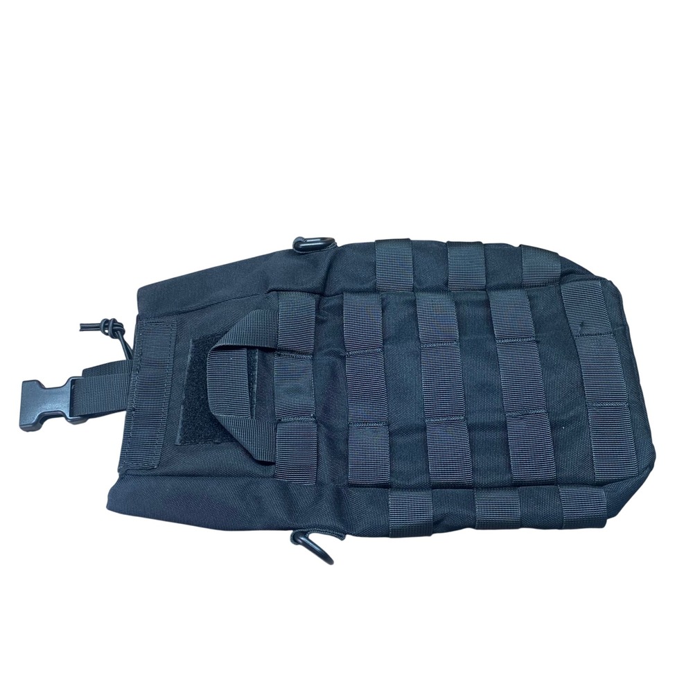 Unbranded MOLLE Utility Pouch Tactical Dump Bag Black OS Synthetic‎ Gear Storage - Picture 4 of 9